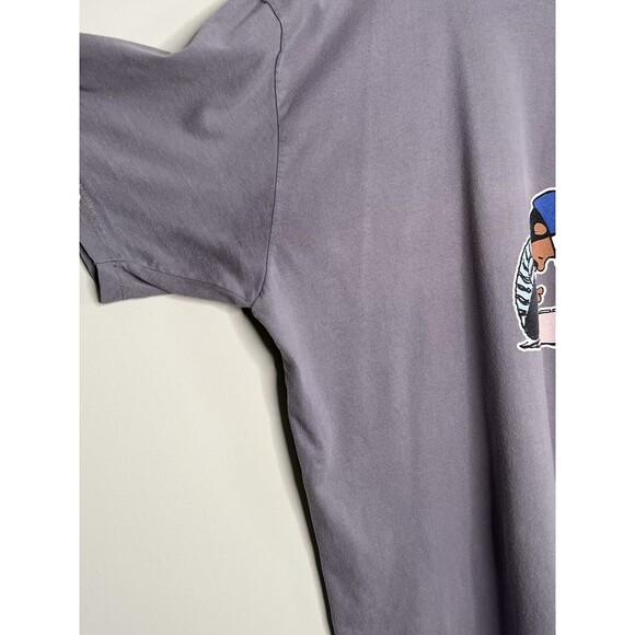 J Dilla Shirt Men’s 3XL Gray Short Sleeve Graphic Crew Neck Music Hip Hop Tee - Picture 5 of 8